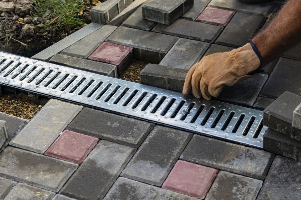 Cost of Patio Drain Installation in Webster