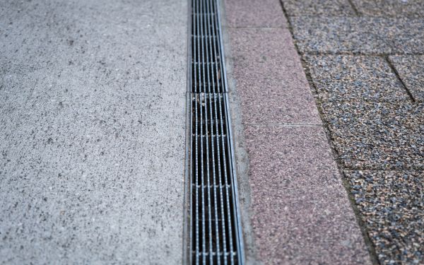 Cost of Grated Drain Installation in Webster